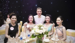 Đàm Vĩnh Hưng thân thiết bên dàn người đẹp HHVN 2016